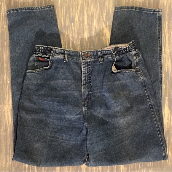 lee elastic waist jeans